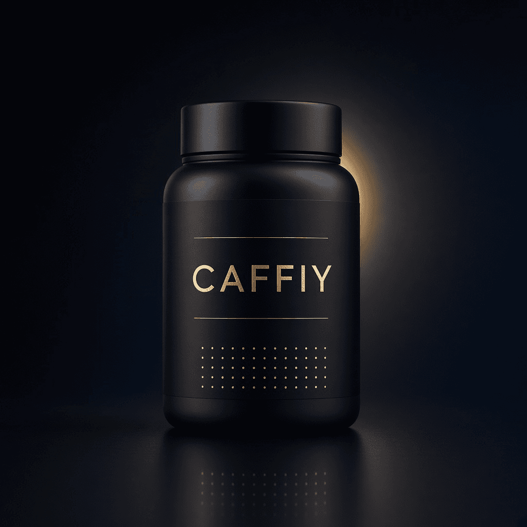 Caffiy capsule bottle