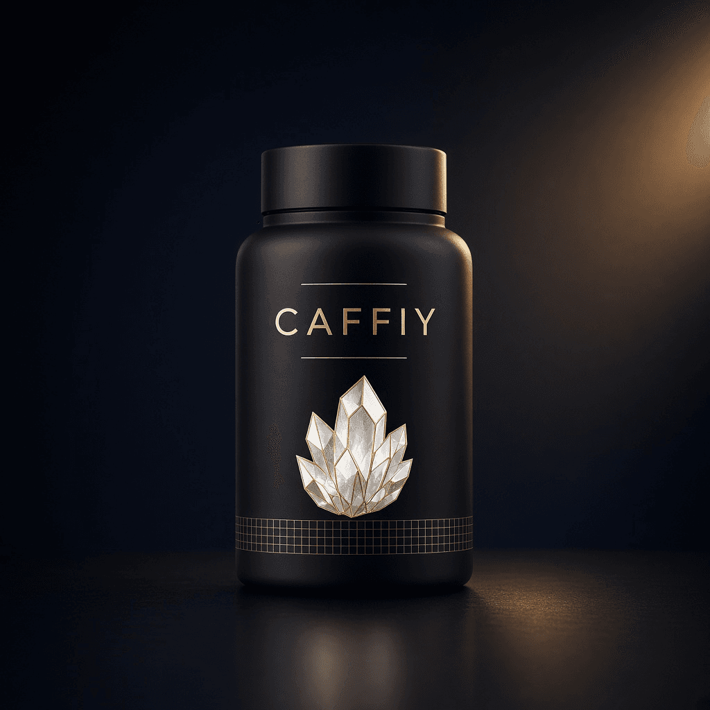 Caffiy Calcium Bone Support Capsules, capsule bottle