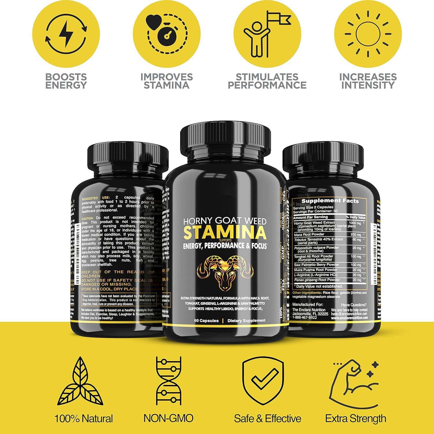 Caffiy Epimedium Root Extract Capsules, product photo 2