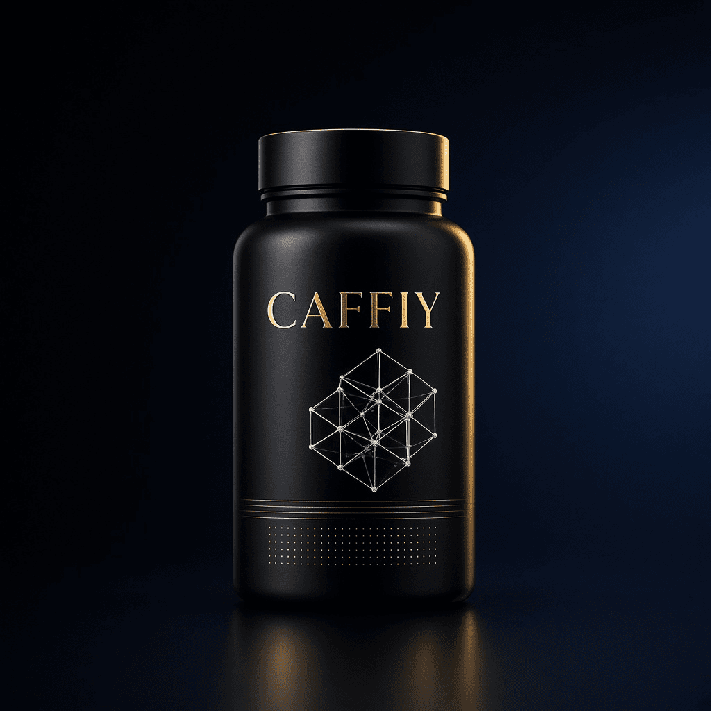 Caffiy Inositol Folate Vitamin D, capsule bottle