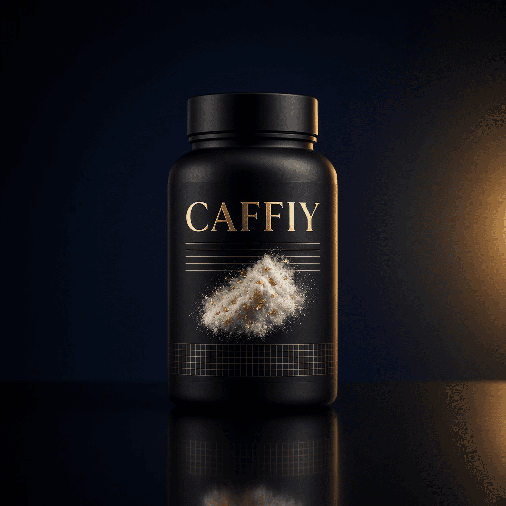 Caffiy L-Arginine Circulation Capsules, capsule bottle