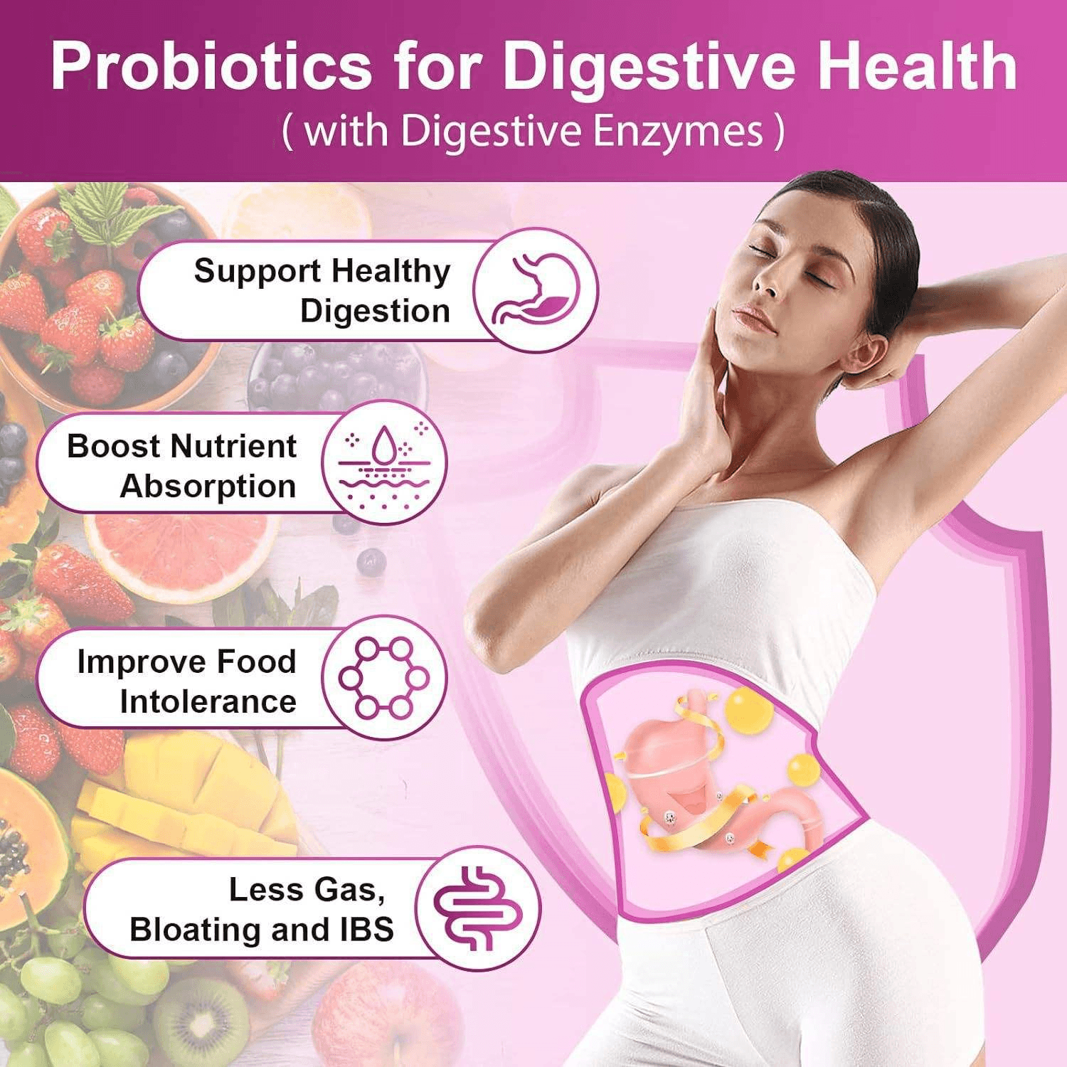 Caffiy Probiotic Cranberry Digestive, product photo 2