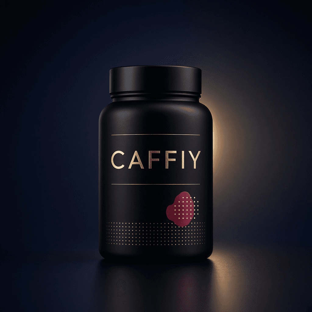 Caffiy Probiotic Cranberry Digestive, capsule bottle