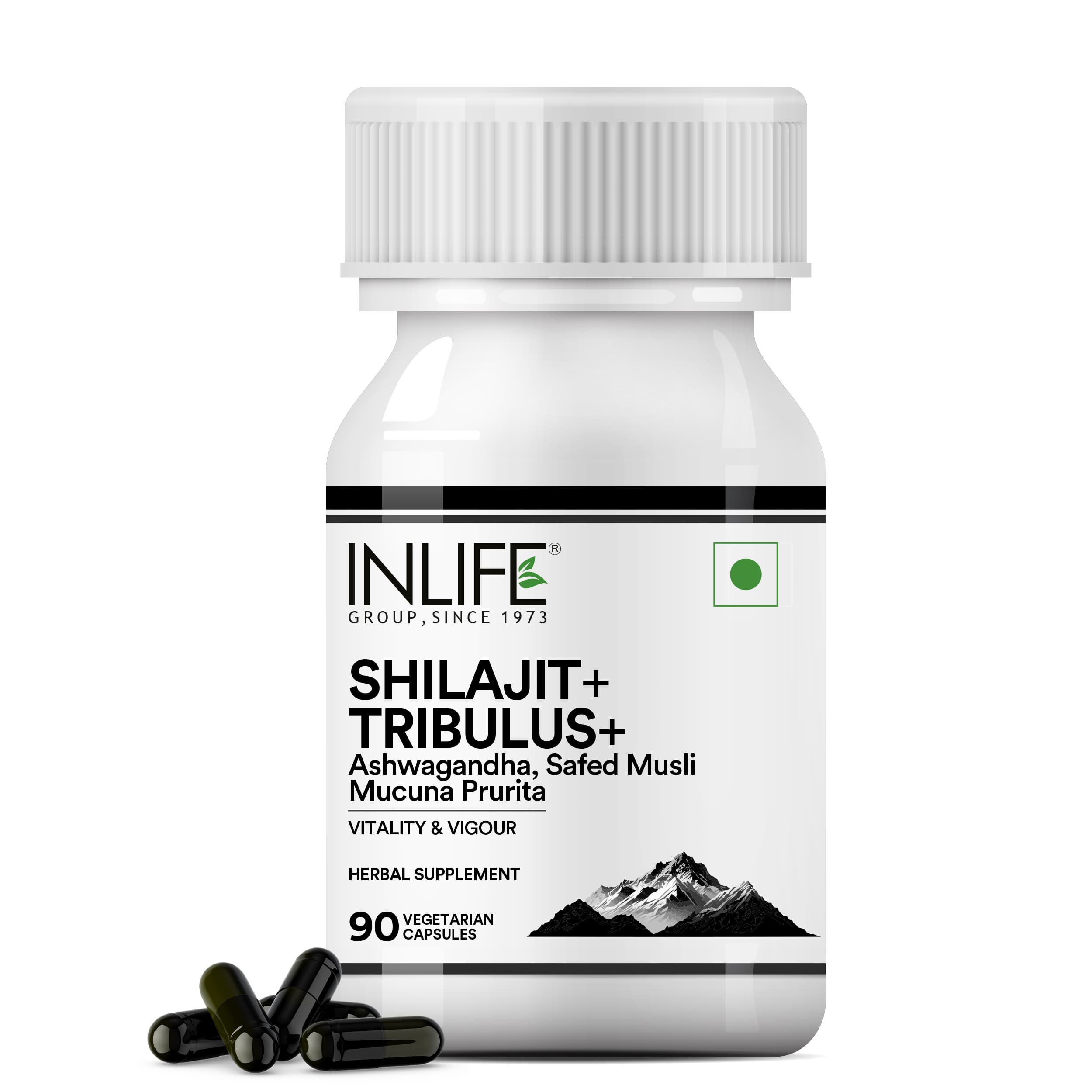 Caffiy Shilajit Tribulus Capsules, product photo 1