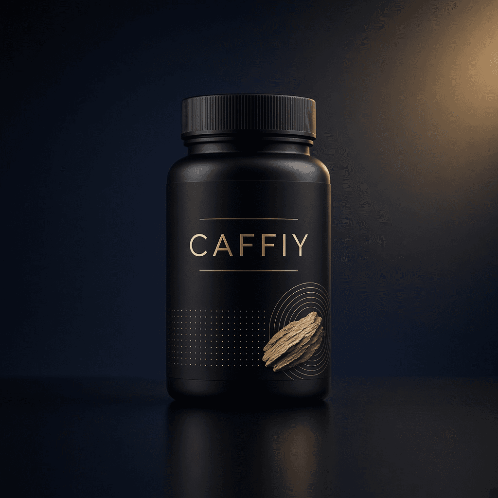 Caffiy Tongkat Ali Daily Capsules, capsule bottle