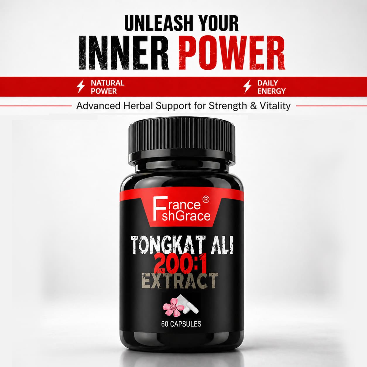 Caffiy Tongkat Maca Tribulus Capsules, product photo 2