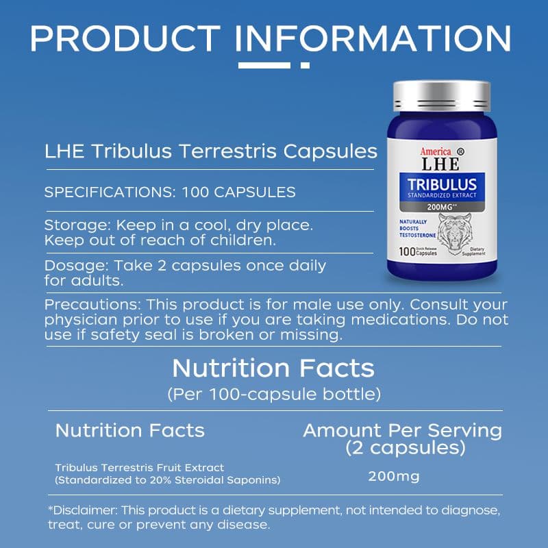 Caffiy Tribulus Terrestris Capsules, product photo 3