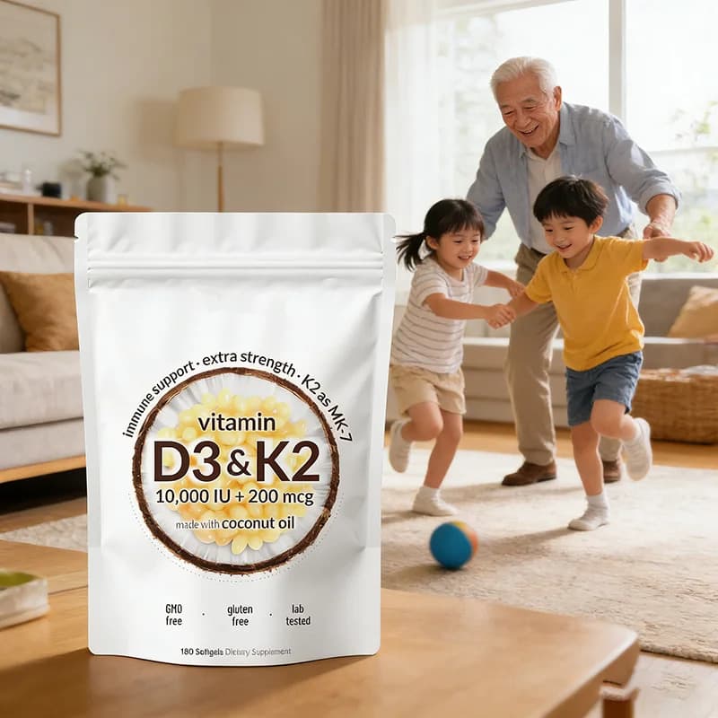 Caffiy Vitamin D3 K2 Capsules, product photo 6