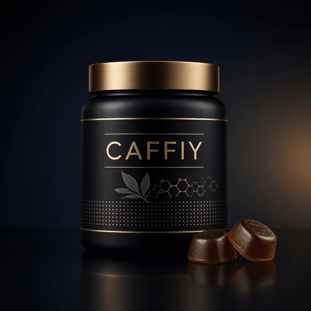 Caffiy Epimedium BCAA Gummies, gummy jar