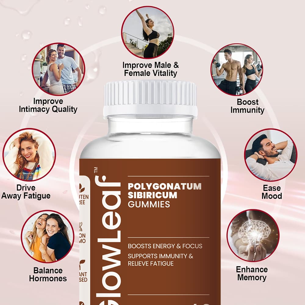 Caffiy Polygonatum Yerba Mate Gummies, product photo 2