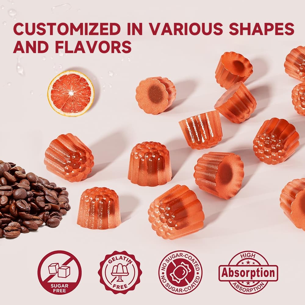 Caffiy Polygonatum Yerba Mate Gummies, product photo 5