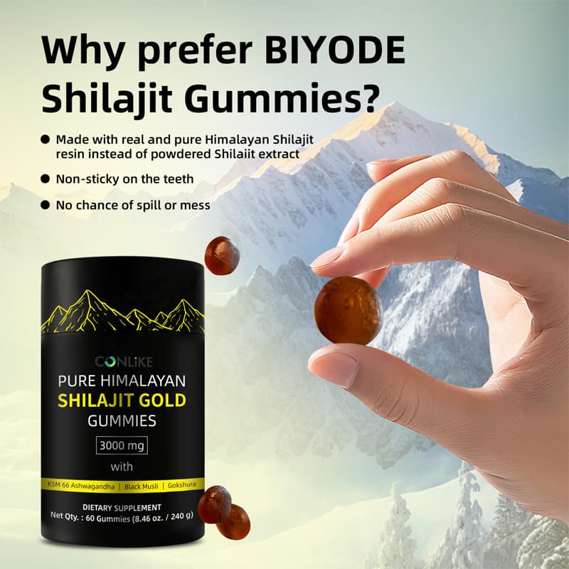 Caffiy Shilajit Tribulus Musli Gummies, product photo 2