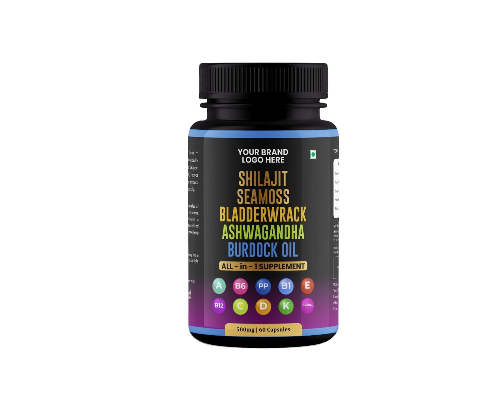 Caffiy Shilajit Sea Moss Gummies, product photo 2