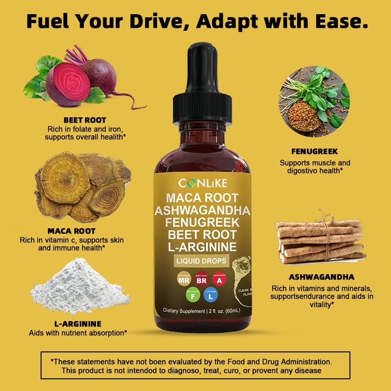 Caffiy Maca Root Liquid Drops, product photo 3
