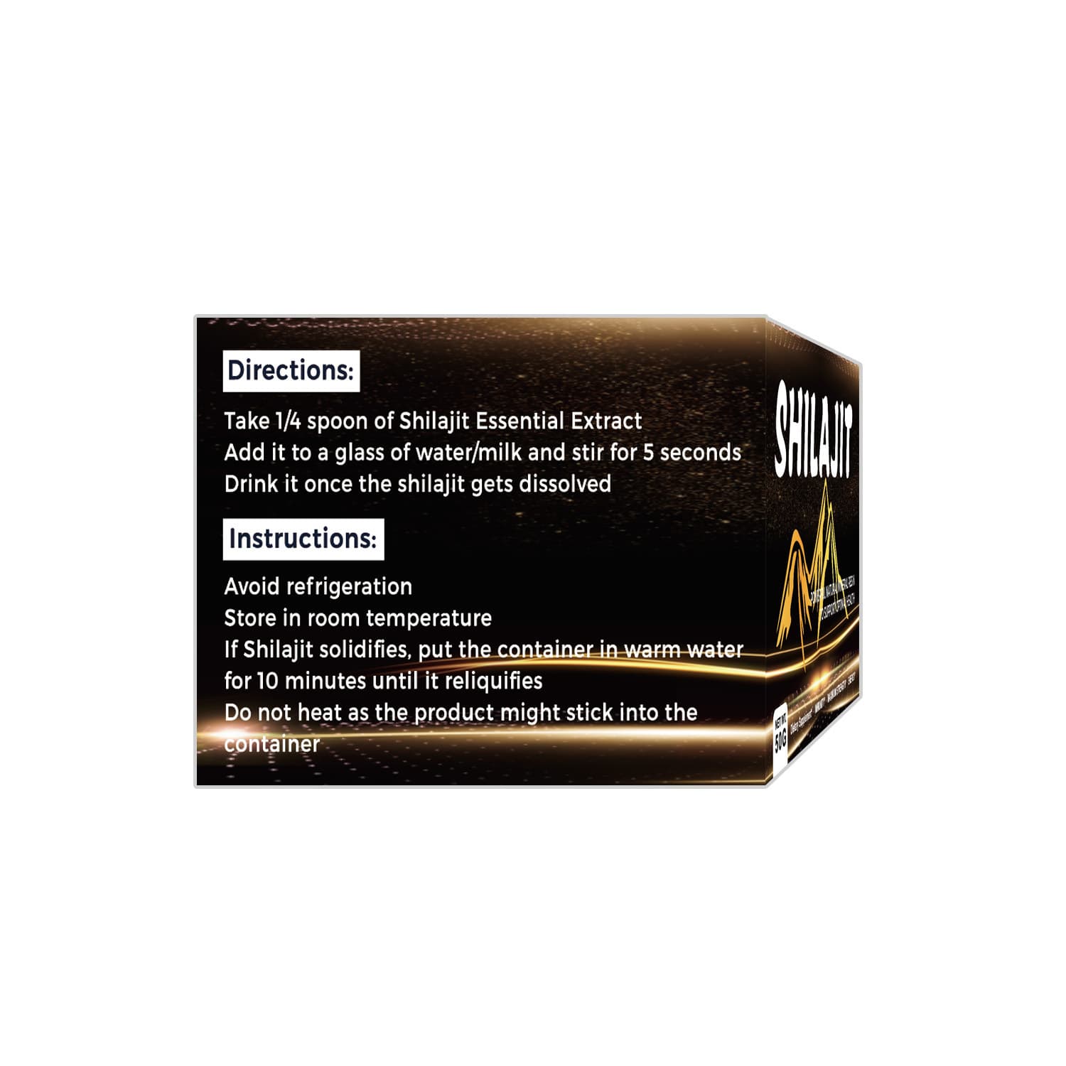 Caffiy Shilajit Resin Powder, product photo 3