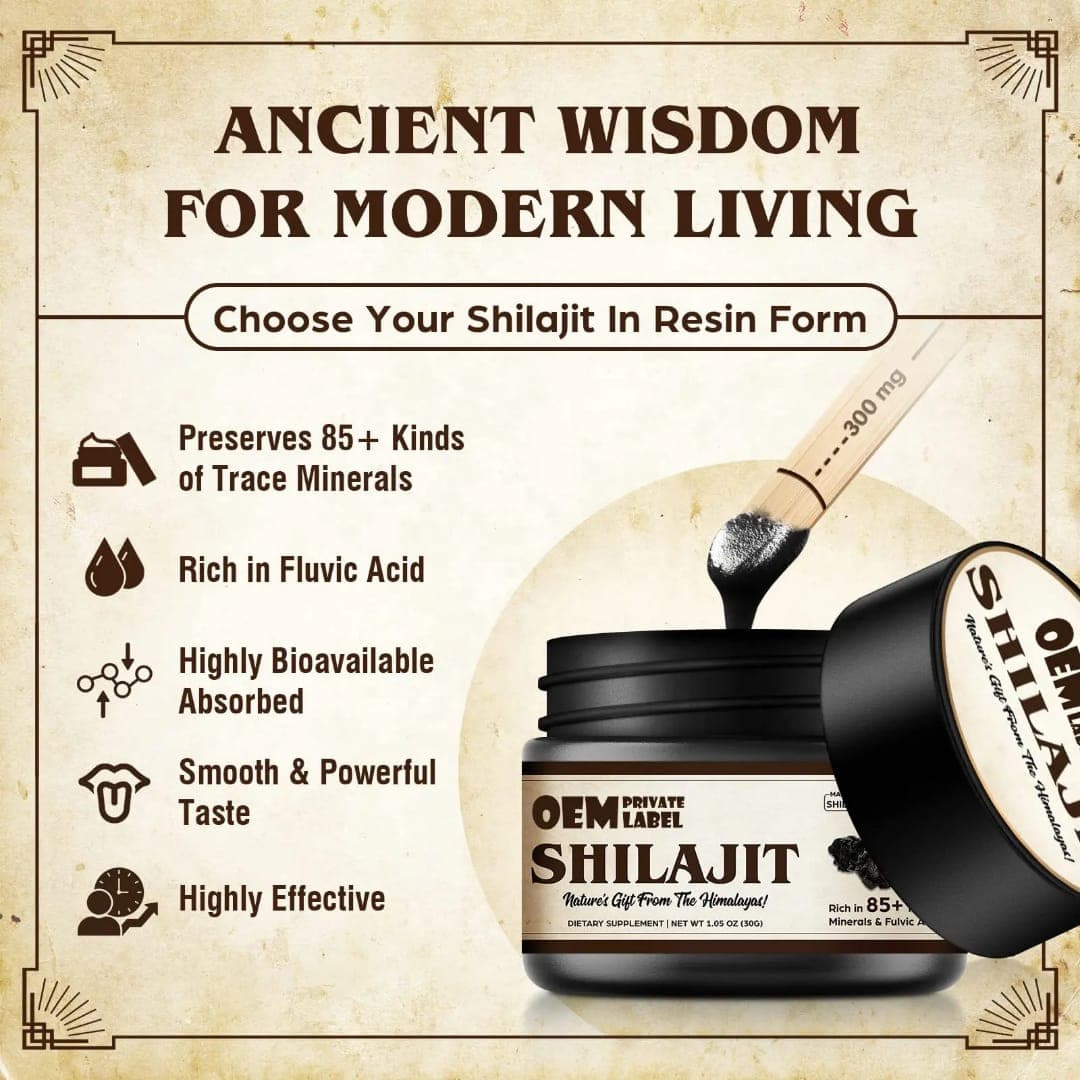 Caffiy Shilajit Fulvic Resin, product photo 2