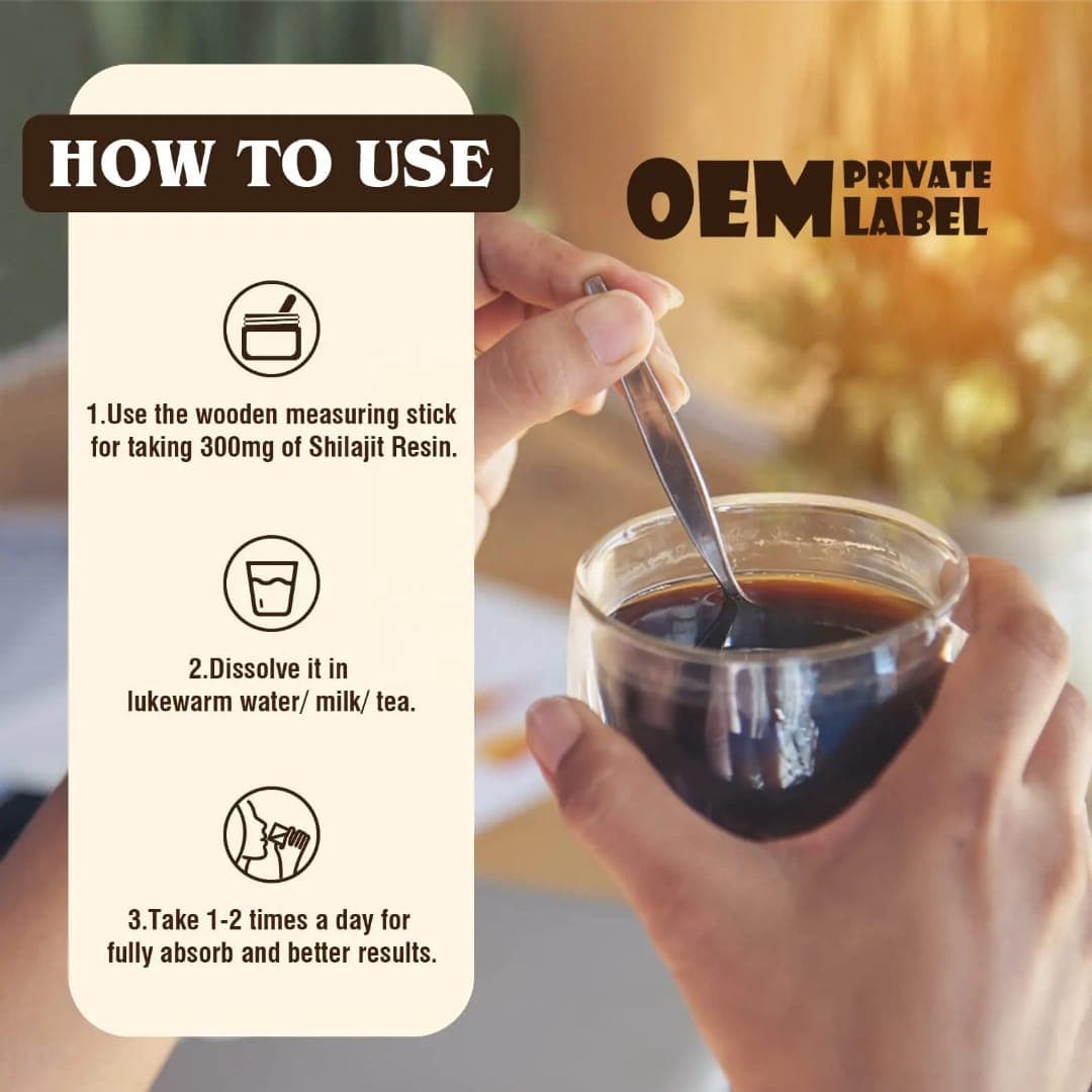 Caffiy Shilajit Fulvic Resin, product photo 3