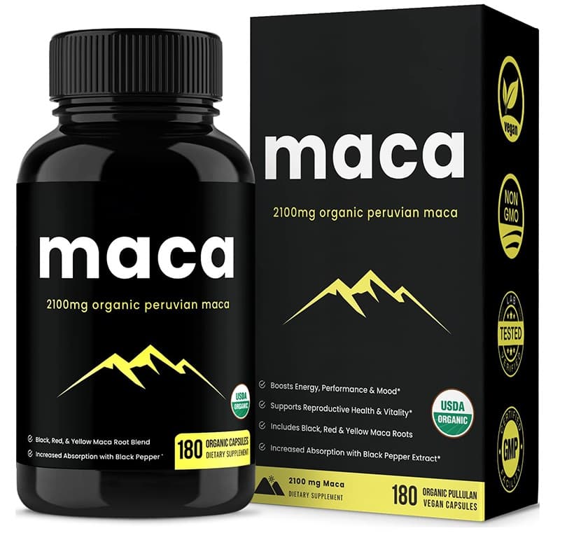 Caffiy Maca Black Pepper Softgels, product photo 1