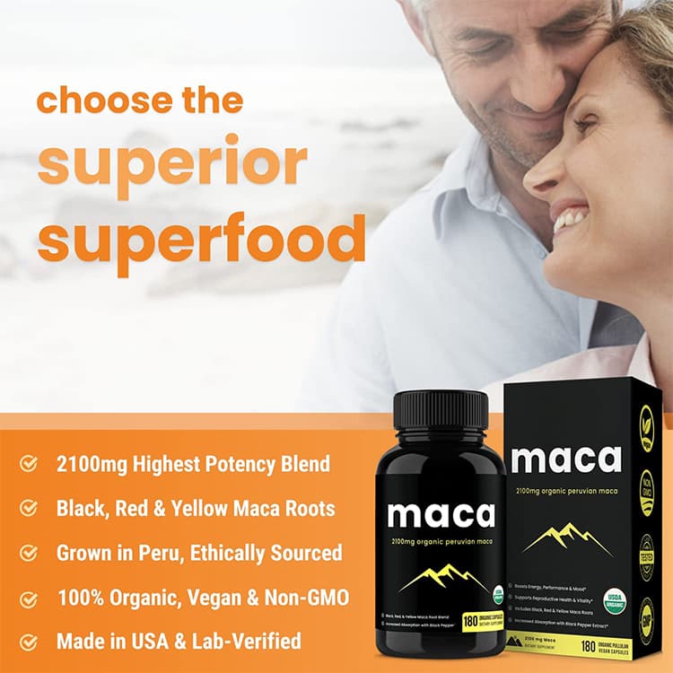 Caffiy Maca Black Pepper Softgels, product photo 3