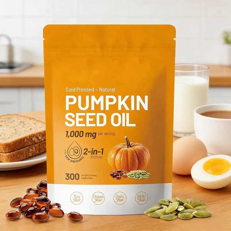 Caffiy Pumpkin Saw Palmetto Softgels, product photo 1