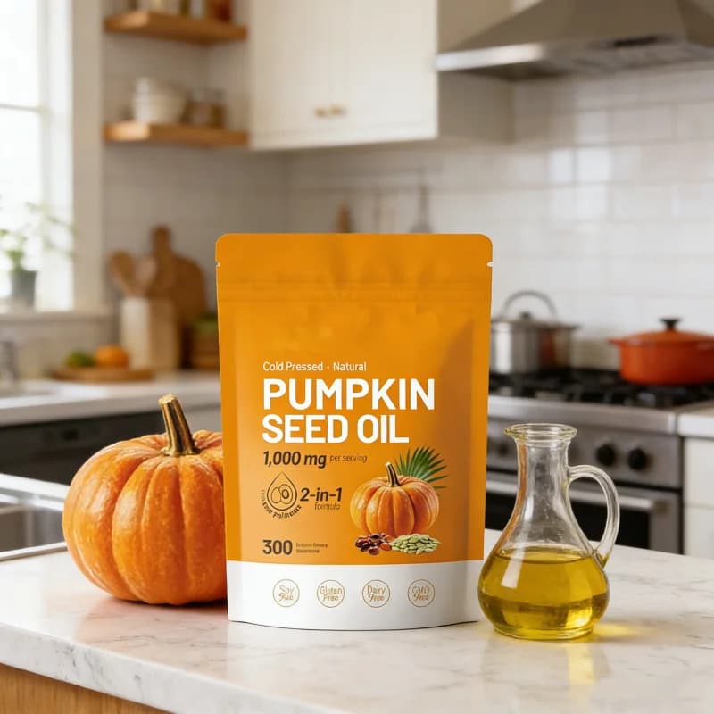 Caffiy Pumpkin Saw Palmetto Softgels, product photo 4