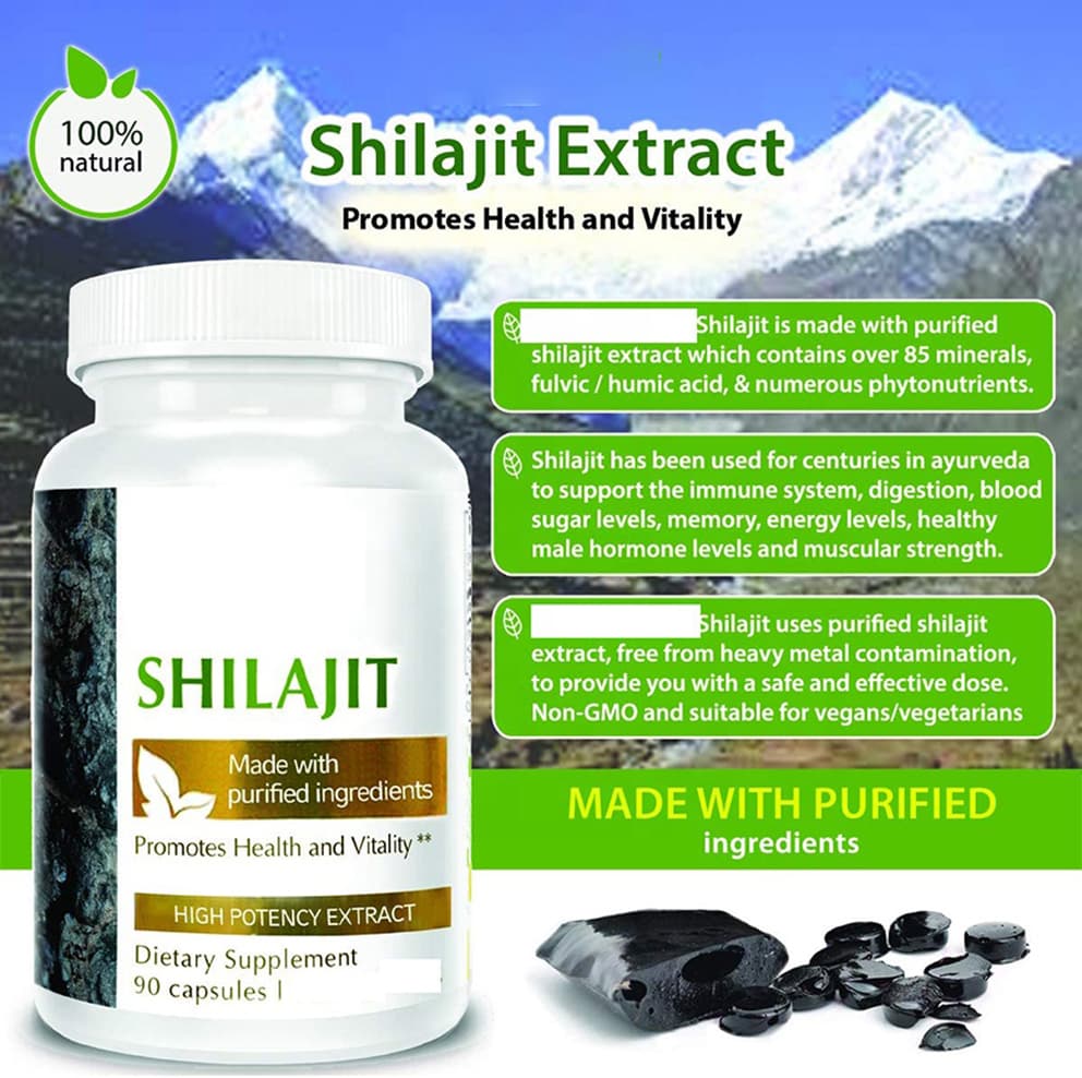 Caffiy Shilajit Extract Softgels, product photo 3