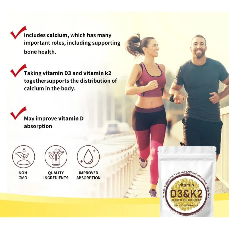 Caffiy Vitamin D3 K2 Softgels, product photo 5