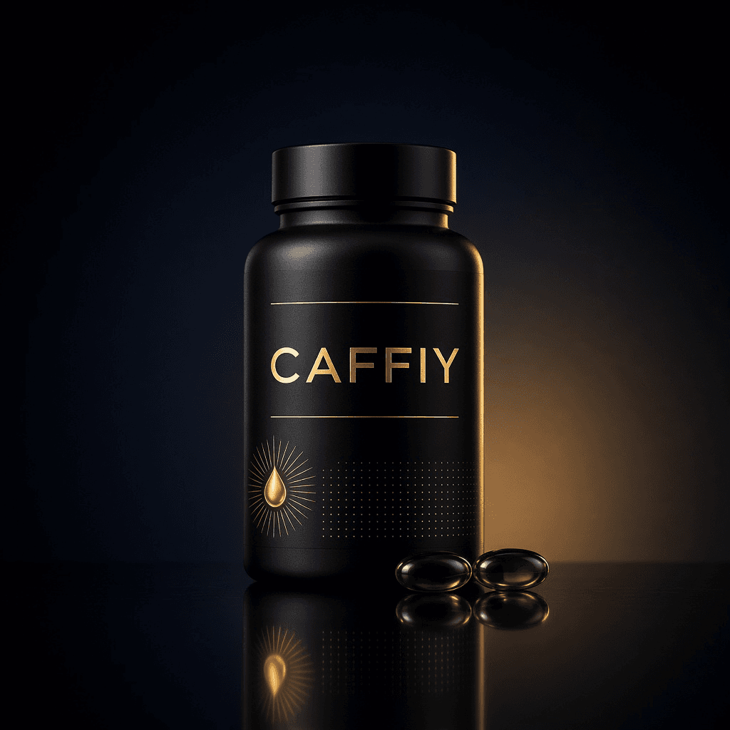 Caffiy Vitamin D3 K2 Softgels, softgel bottle