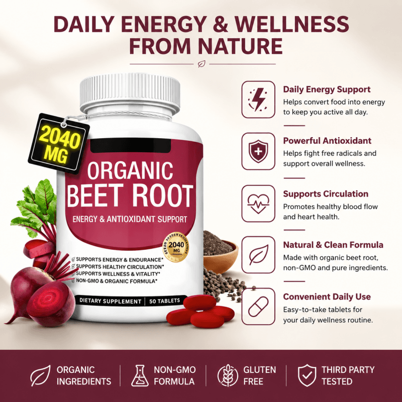 Caffiy Beet Root Tablets, product photo 3