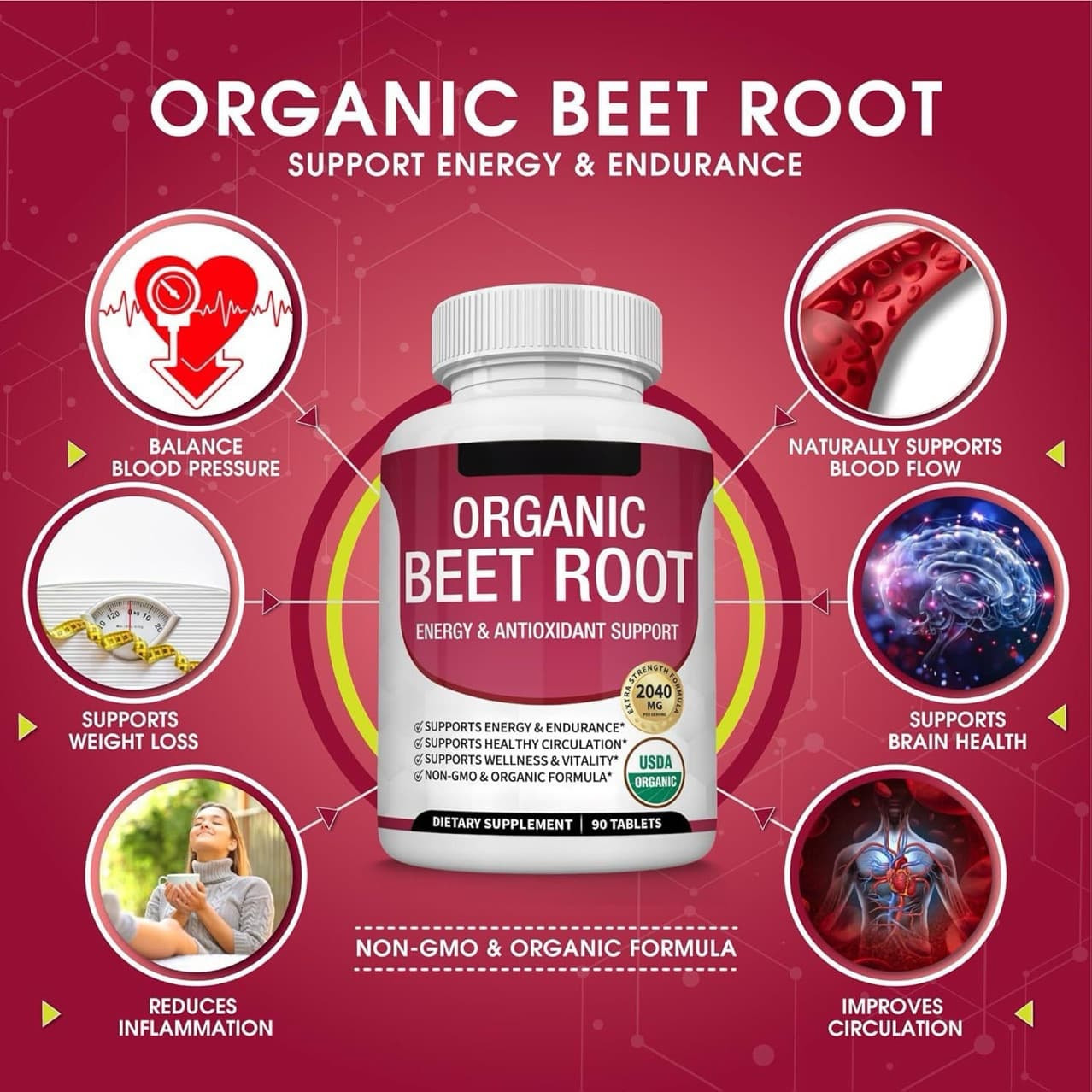 Caffiy Beet Root Tablets, product photo 6