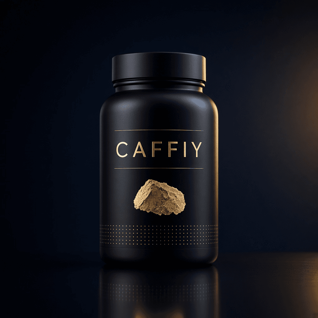 Caffiy Maca Root Daily Tablets, tablet bottle
