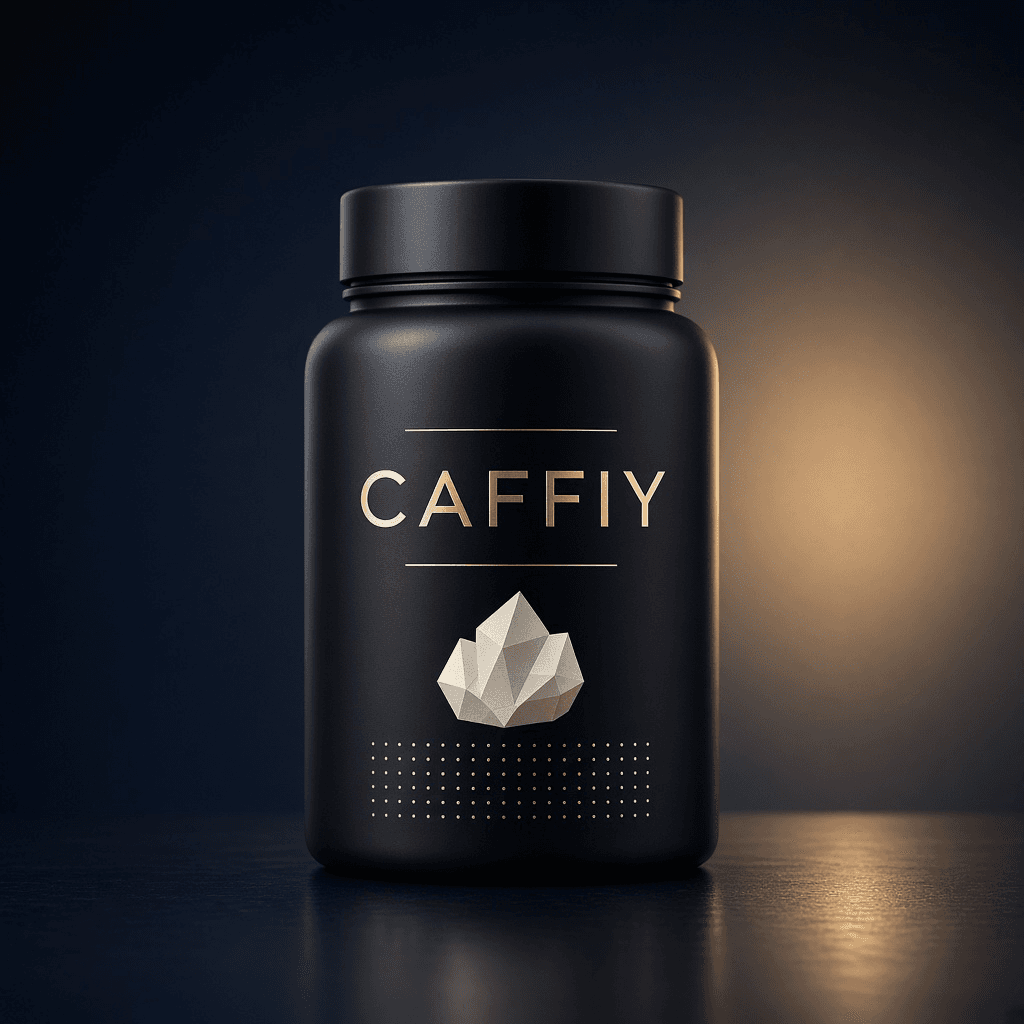 Caffiy Tongkat Ali Calcium Tablets, tablet bottle