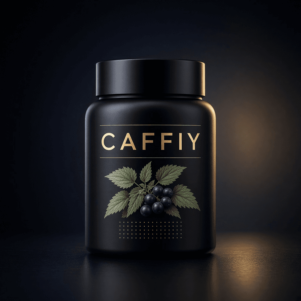 Caffiy Tongkat Nettle Palmetto Tablets, tablet bottle