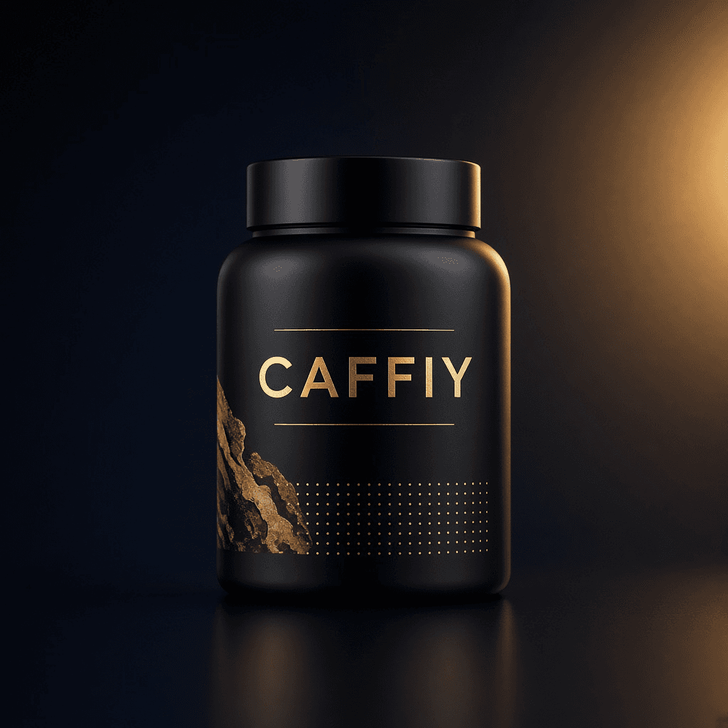 Caffiy Tongkat Palmetto Nettle, tablet bottle
