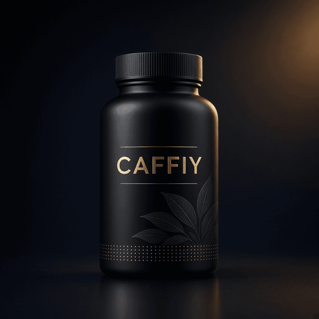 Caffiy Tongkat Vitality Blend Tablets, tablet bottle