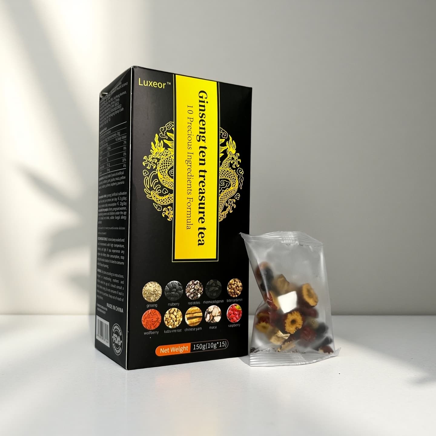 Caffiy Maca Poria Goji Tea, product photo 2