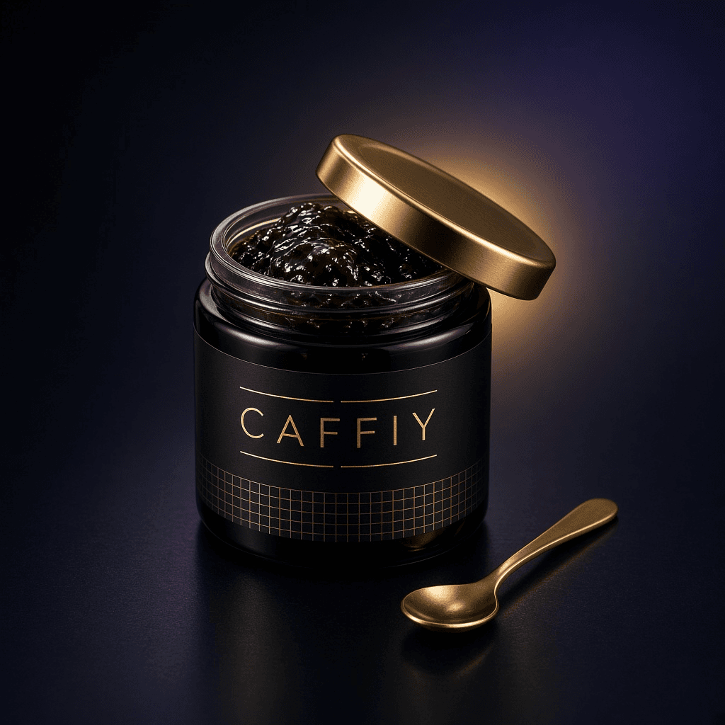 Caffiy resin jar