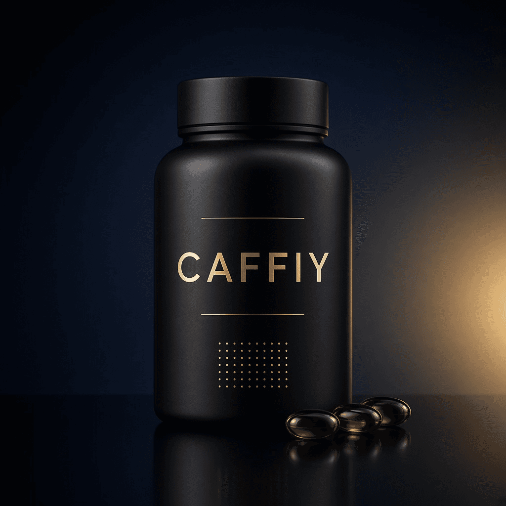 Caffiy softgel bottle