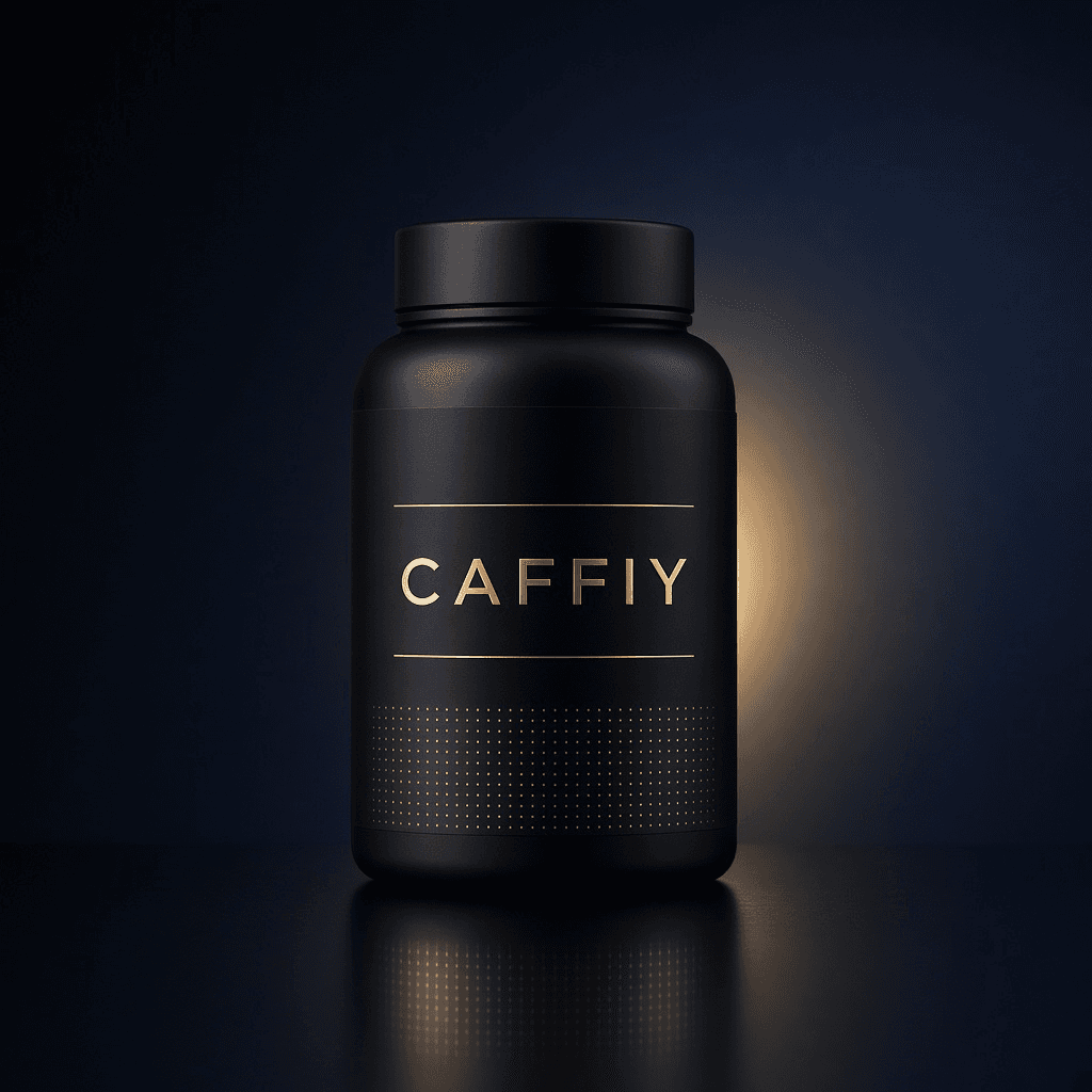 Caffiy tablet bottle