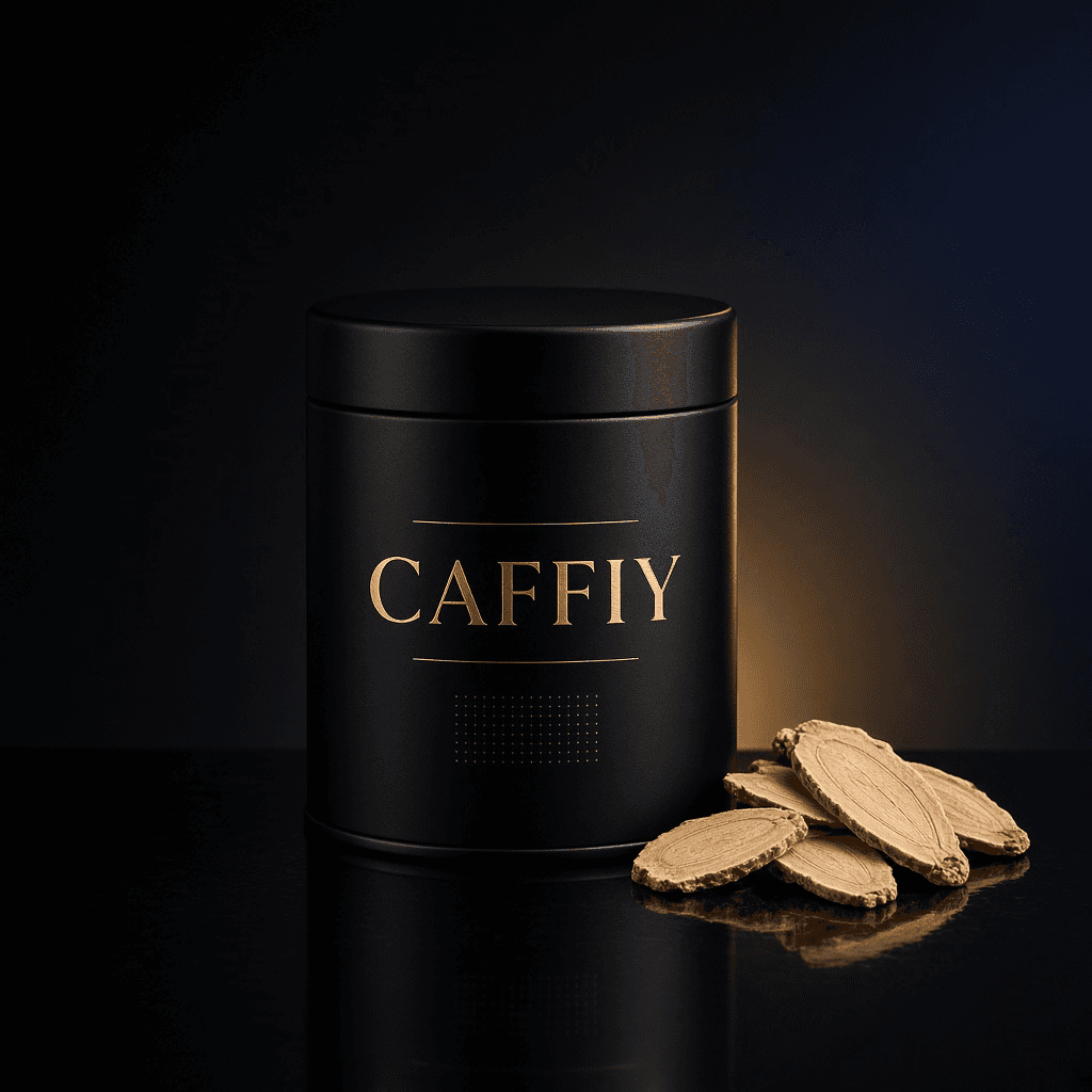 Caffiy tea tin